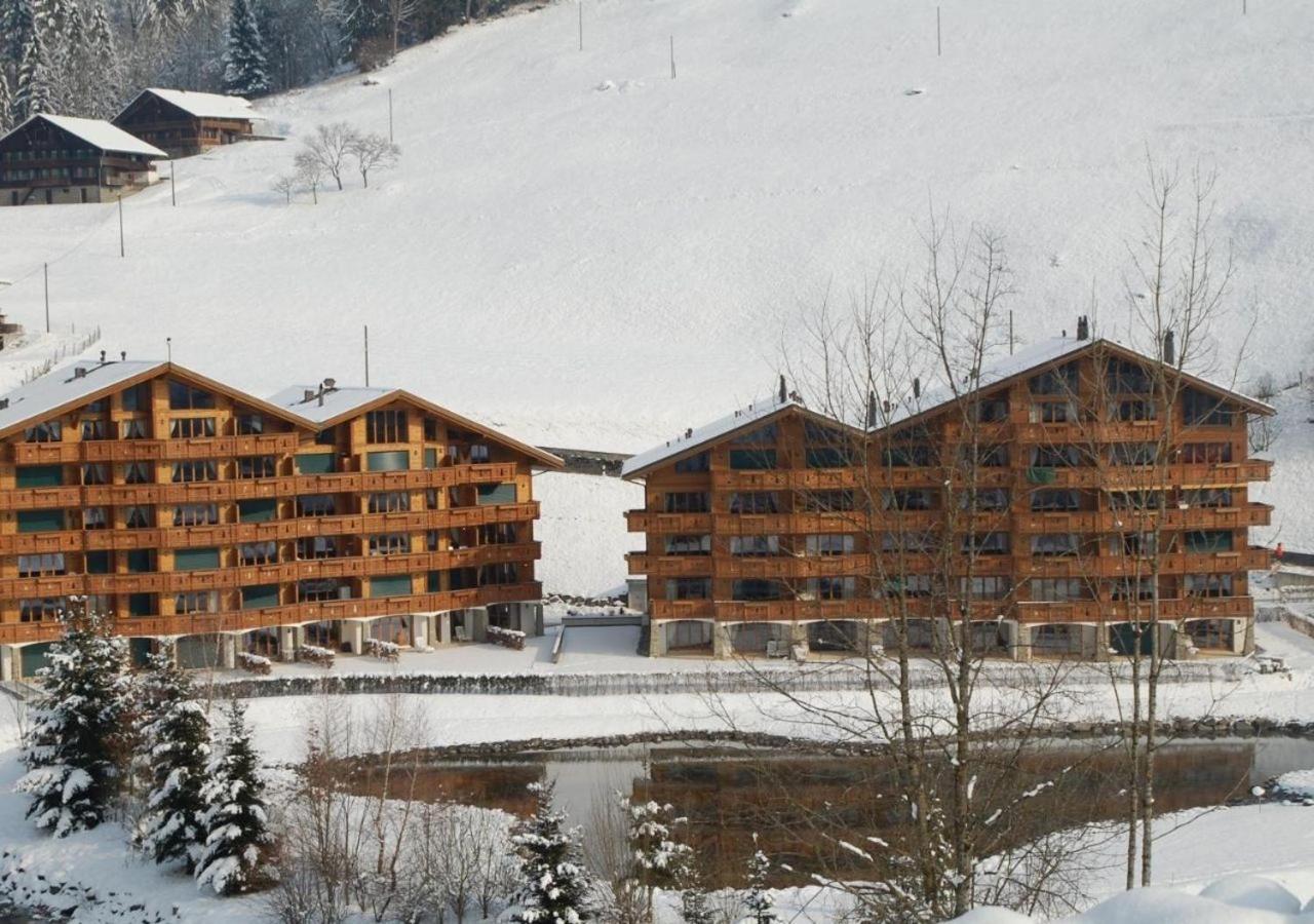 Aparthotel Mountain River Resort Val d'Illiez ภายนอก รูปภาพ