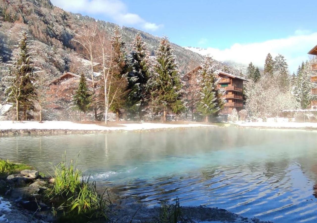 Aparthotel Mountain River Resort Val d'Illiez ภายนอก รูปภาพ