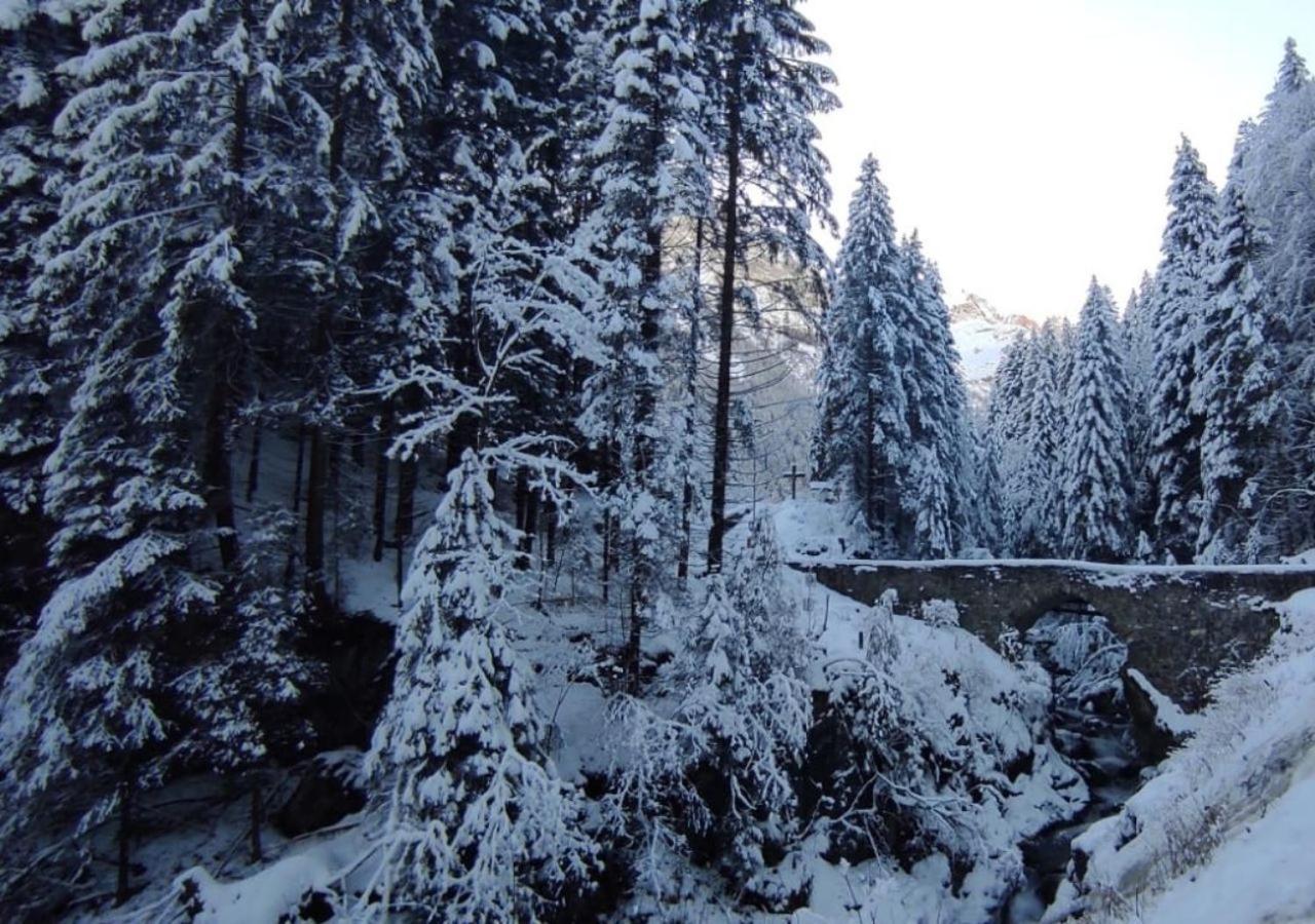 Aparthotel Mountain River Resort Val d'Illiez ภายนอก รูปภาพ