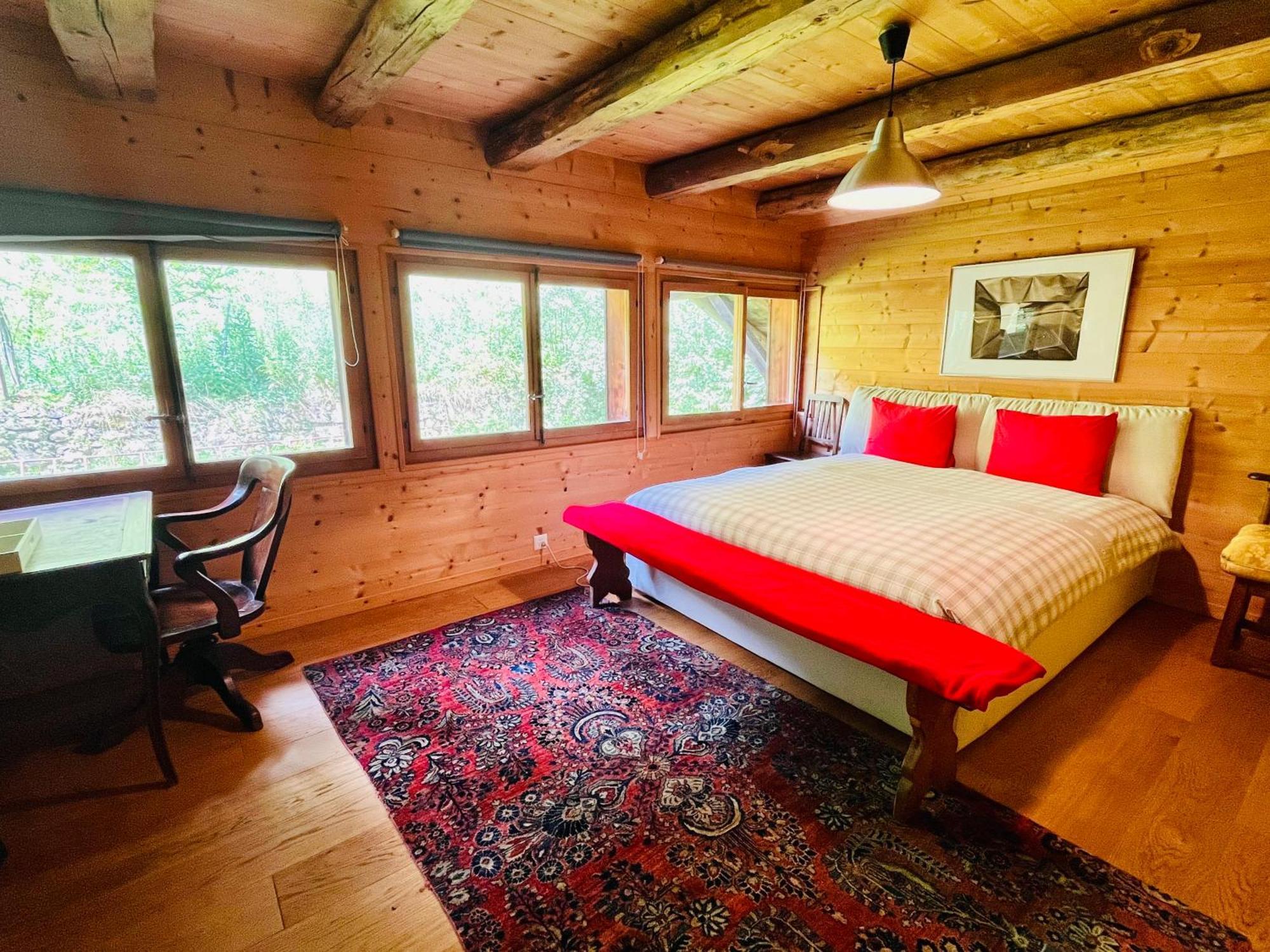 Aparthotel Mountain River Resort Val d'Illiez ภายนอก รูปภาพ