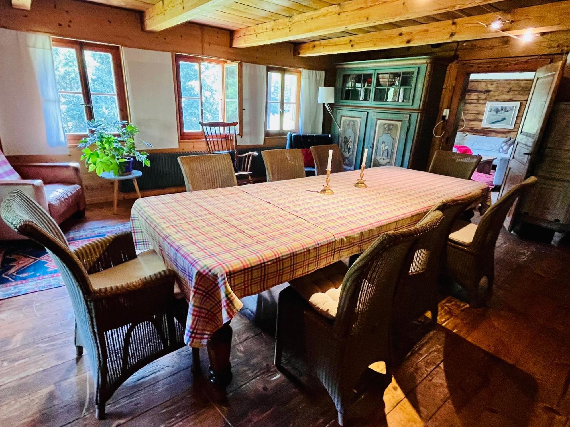 Aparthotel Mountain River Resort Val d'Illiez ภายนอก รูปภาพ